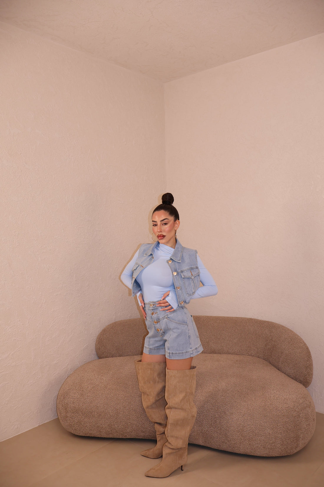 Co/Ord Denim blue